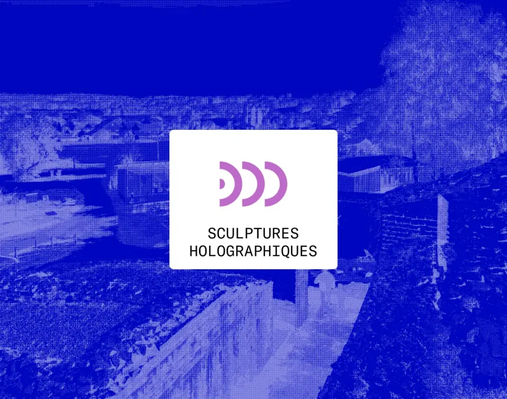 Exposition de sculptures holographiques au festival des Nuits Numériques